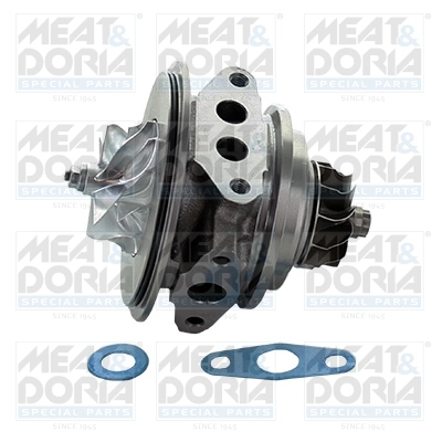 Core assembly, turbocharger